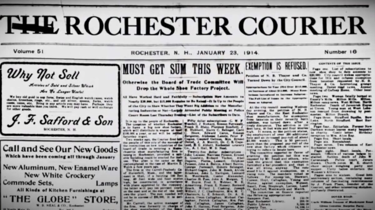 Rochester NH History Podcast: The presence of slavery during the 1700s